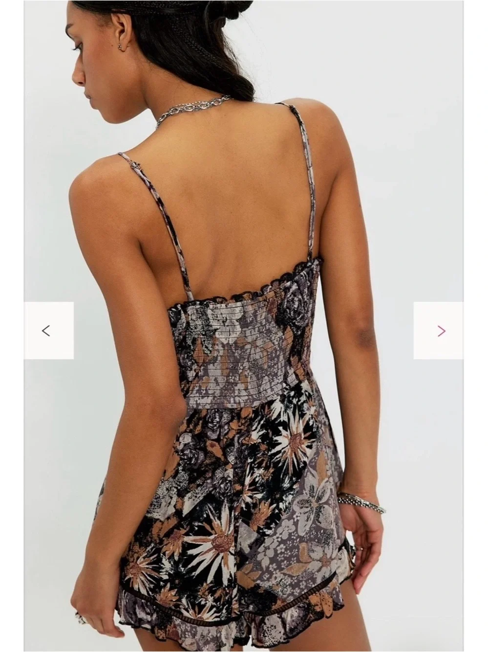 Free People Free As A Bird Romper New Was $148 Small
